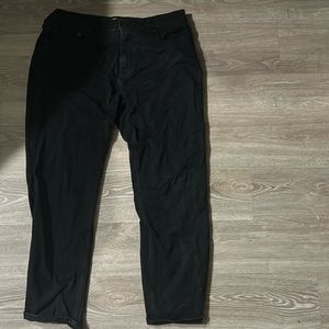 Black 34/30 men straight jeans